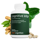 BEST COGNITION Cognitive Edge: botella frontal para enfoque calmado diario.
