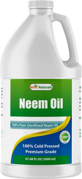 Best Naturals Aceite de Neem puro, envase 2000 ml, uso versátil para piel.