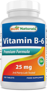 Best Naturals B6: botella de tabletas para uso diario