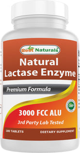 Best Naturals Lactasa, botella 3000 FCC, facilita la digestión tras comidas