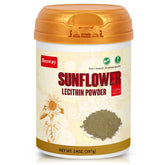 Besway Lecitina de girasol polvo en bote para batidos cremosos.