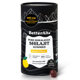 Better Alt gomitas shilajit mango pack, impulso suave de energía diaria.
