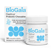 BioGaia Gastrus, botella frontal: apoyo suave para molestias abdominales ocasionales.