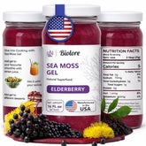 Biolore gel-alga-marina-elderberry-473ml: gel suave para batidos nutritivos y equilibrio diario.