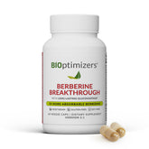 BIOptimizers Berberine Breakthrough: la botella facilita un uso diario para apoyar el metabolismo.
