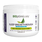 BIOptimizers Sleep Breakthrough 2.0 frasco frontal, apoyo natural para dormir mejor sin somnolencia