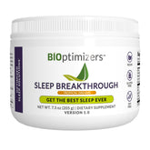 BIOptimizers Sleep Breakthrough botella de polvo tropical lista para dormir mejor.