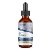 BIORAY Daily Get Sleepy, botella: apoyo suave para relajación y descanso nocturno.