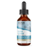 BIORAY Daily Liver Lover botella 2 oz, posible apoyo a hígado y energía.