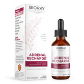 BIORAY Recarga Adrenal: bote volcado para apoyo suave del sistema adrenal.