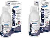 Biorepair Colutorio 500 ml, frente del paquete, frescura inmediata para empezar el día
