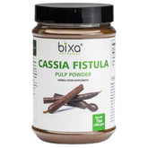 bixa BOTANICAL polvo Cassia Fistula envase, uso diario recomendado