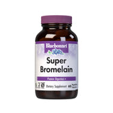 BlueBonnet bromelina en cápsulas en botella, apoyo digestivo suave.