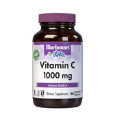 BlueBonnet Vitamina C 1000 mg, botella de cápsulas vegetales, ideal para uso diario