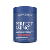 BodyHealth PerfectAmino en botella para recuperación muscular durante entrenamientos intensos