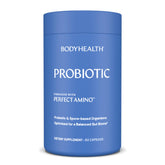 BodyHealth Probiótico PerfectAmino, caja del producto, posible apoyo diario al bienestar intestinal.