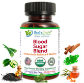 Bodymune: botella de cápsulas en primer plano para apoyar el metabolismo saludable.