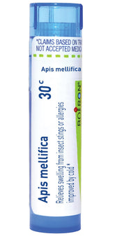 Boiron Apis Mellifica en tubo dispensador con granulos, práctico para viajar