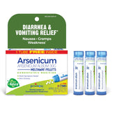 Boiron Arsenicum Album peles disolviéndose en la boca para molestias estomacales
