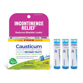 Boiron Causticum 30C, granulos que se disuelven, posible alivio de escapes ocasionales