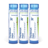 Boiron Chelidonium Majus 30C: tubos multidosis para uso práctico diario.