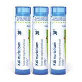 Boiron Kali Muriaticum, congestión nasal, perlas de disolución rápida para llevar.