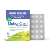Boiron MotionCalm: pastillas que se disuelven en la boca para malestar de movimiento.