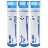 Boiron Spongia Tosta 6C: tubo de multi-dosis con granulos para tos seca.