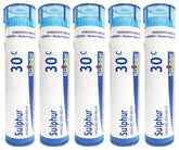 Boiron Sulphur 30C: tubo de 80 gránulos, opción natural para el cuidado de la piel