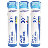 Boiron Zincum Metallicum 30c: pack de 3, útil para calambres en las piernas
