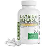 Bronson L-Lisina Defense: botella visible para posible apoyo al sistema inmune