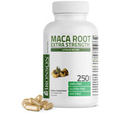 Bronson Maca raíz extra cápsulas: posible impulso de energía y vitalidad diaria.