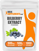 BulkSupplements extracto de arándano europeo polvo porción para consumo diario