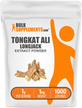 BulkSupplements Longjack polvo extracto en envase sellado para uso diario