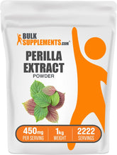 BulkSupplements Perilla Extracto Polvo, envase 1 kg para uso diario