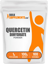 Bulksupplements Quercetina Dihidratada polvo en frasco para batidos