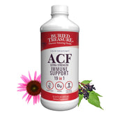 Buried Treasure ACF: botella con vertido, ideal para iniciar apoyo inmune diario.