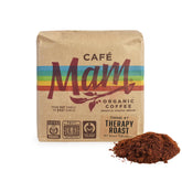 Cafe Mam, empaque compostable, café terapéutico para enema con frescura y sostenibilidad