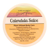 Calendula Salve en bote de 60 ml, hidrata manos y zonas secas.