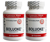 Canada RNA Boluoke, caja-cápsulas, apoyo diario al equilibrio de coagulación.