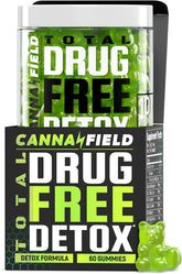 CANNA FIELD desintoxicación gomitas botella, apoyo digestivo agradable y seguro