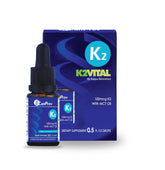 CanPrev K2 Drops botella 15 ml para apoyar huesos fuertes y rutina diaria.