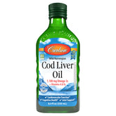 Carlson aceite de hígado de bacalao 1100 mg, botella para uso diario