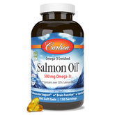 Carlson aceite de salmón botella, fuente de omega-3 para uso diario