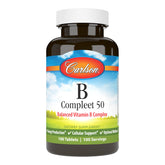 Carlson B Compleet 50: empaque visible, apoyo a la energía diaria.
