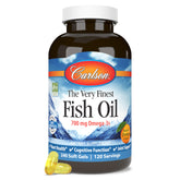 Carlson Aceite de Pescado Naranja en cápsulas, posible apoyo para corazón y cerebro