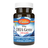 Carlson DHA Gems: botella con cápsulas suaves de 1000 mg para uso diario