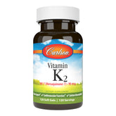 Carlson K2 MK7 90μg en botella, posible apoyo a la salud ósea