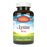 Carlson L-Lisina 500 mg en botella, soporte nutricional diario.