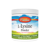 Carlson Lisina en polvo, botella 100 g, ideal para uso diario.